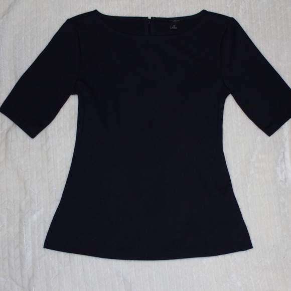 Ann Taylor navy Blue Blouse - Picture 1 of 2